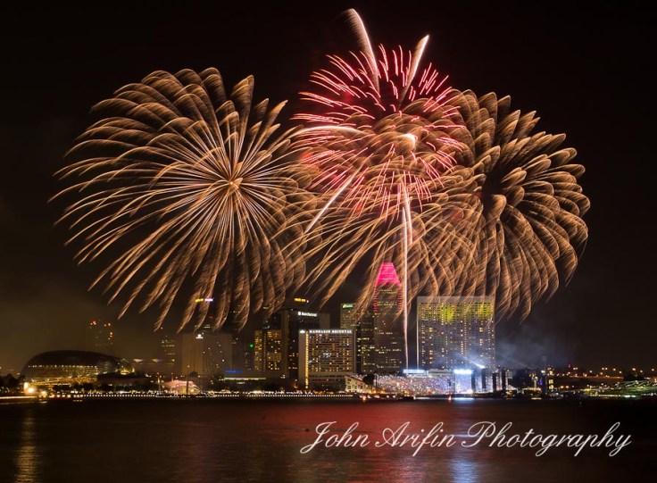 Singapore celebrates National Day with fireworks