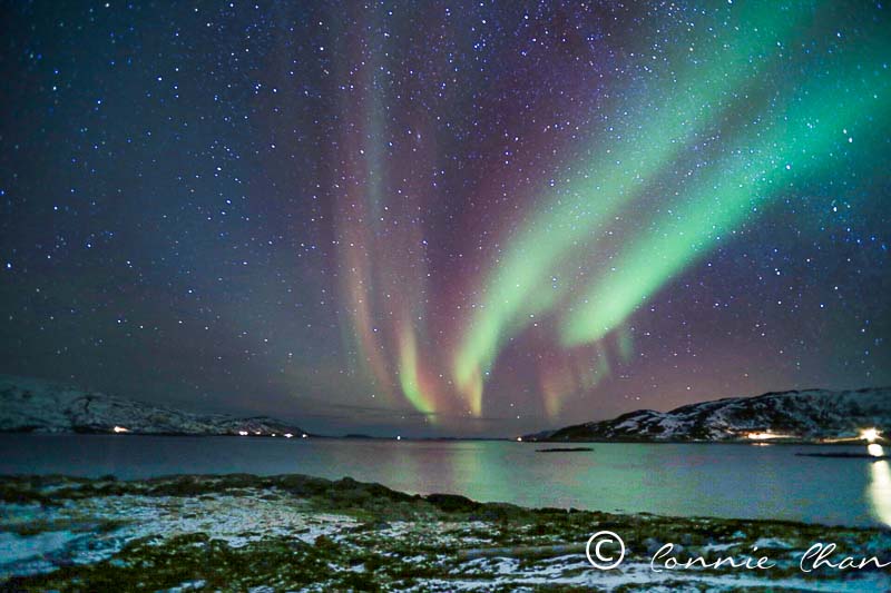 Aurora, Northern light journey from Singapore