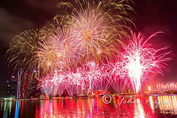 Singapore celebrate 50th birthday, golden jubilee, on 9 August 2015